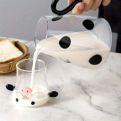 Rynx | Udderly Glass Kettle & Cup Set
