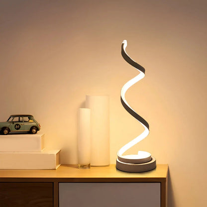 RYNX | Spiral Glow LED Desk Lamp – Energy Efficient, Sustainable & Eye-Friendly Design
