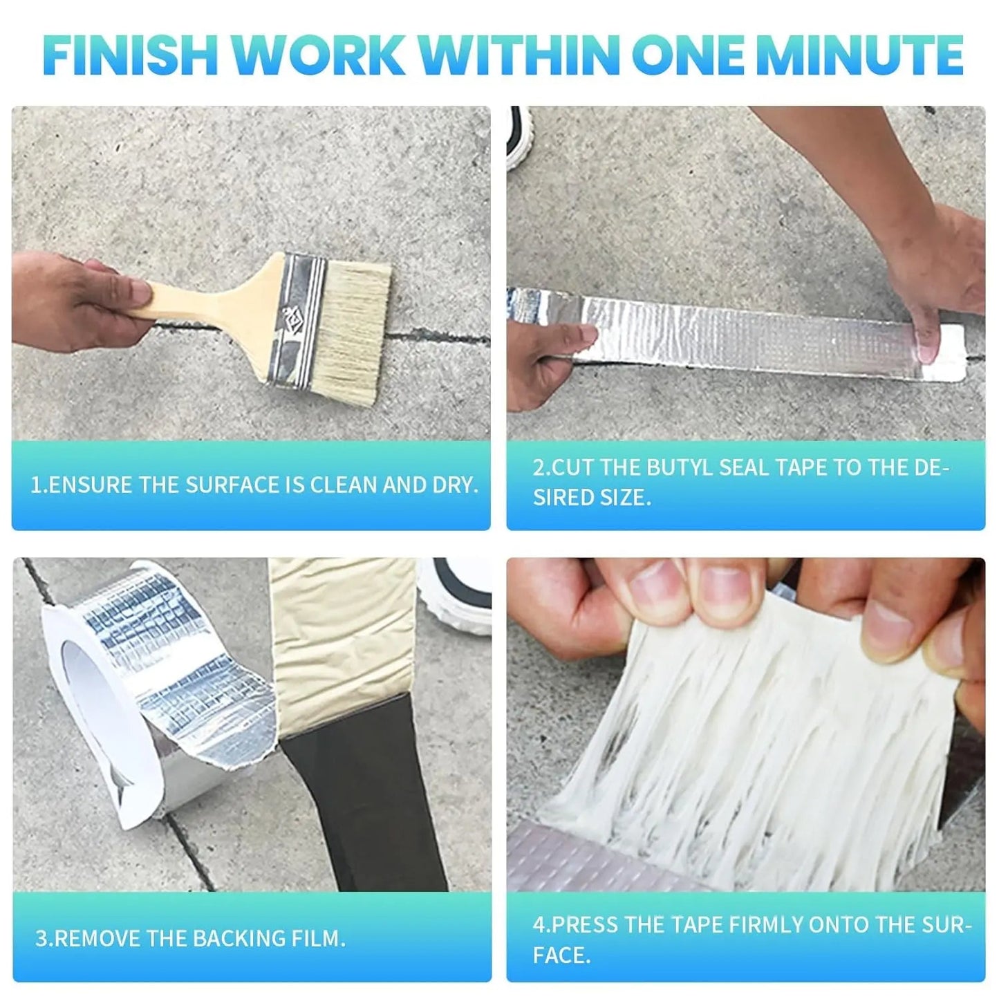 Rynx | Ultra-durable waterproof butyl tape for repairs
