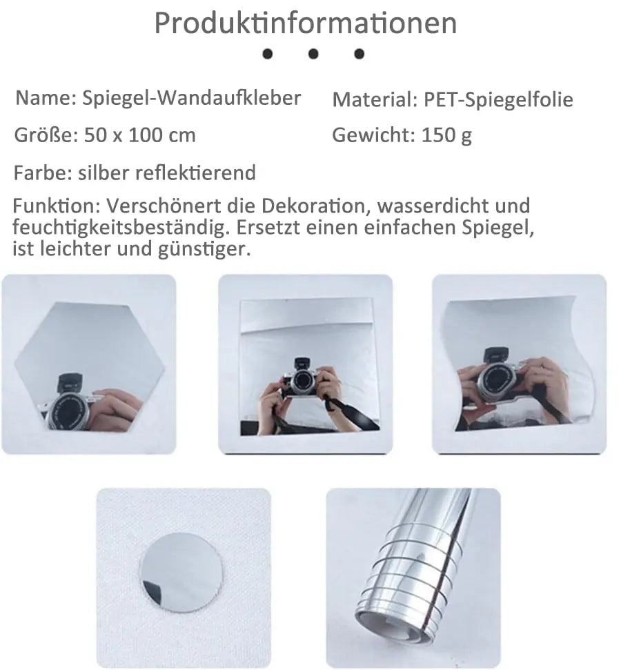 Rynx | Ultra-flexible Mirror - safe and shatterproof