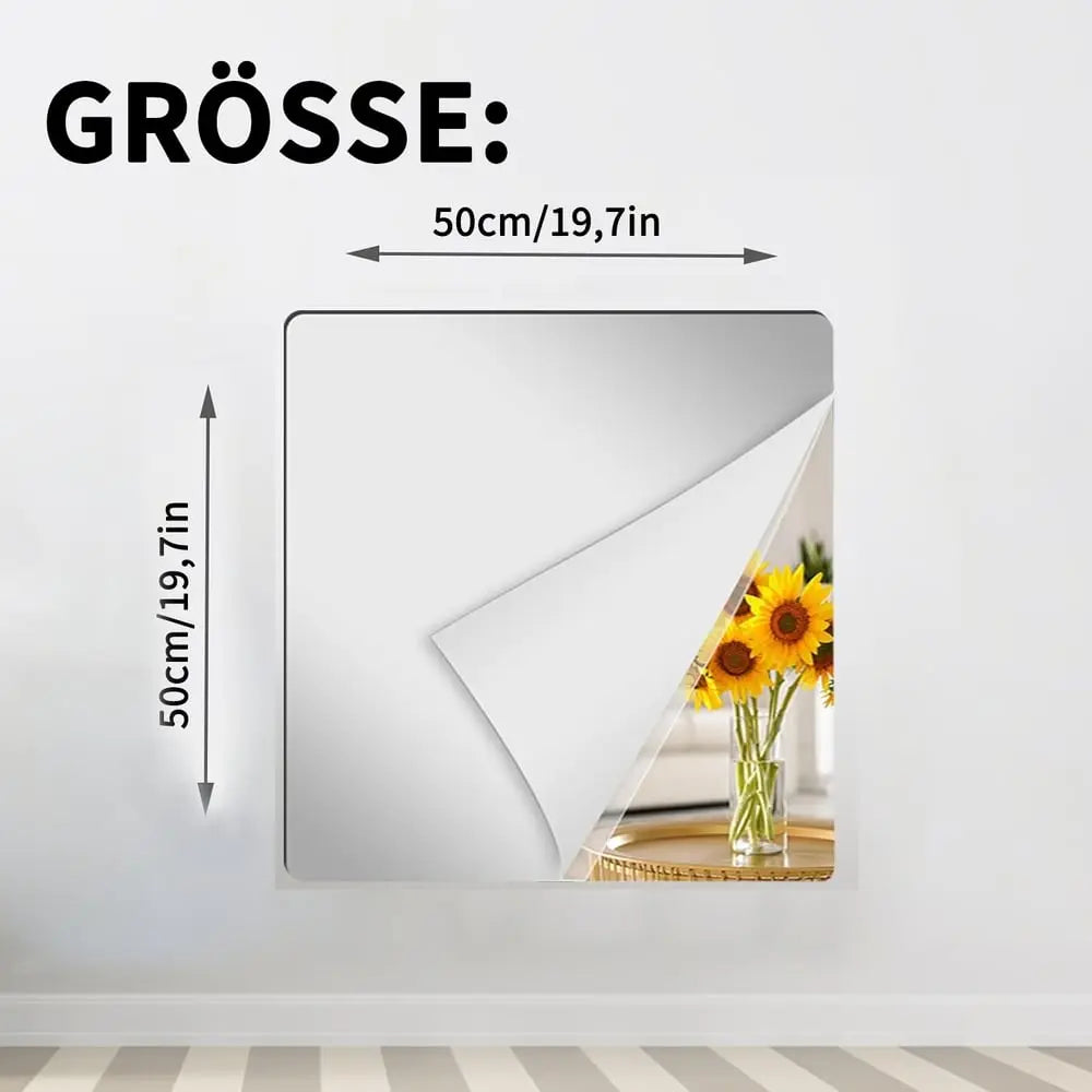 Rynx | Ultra-flexible Mirror - safe and shatterproof