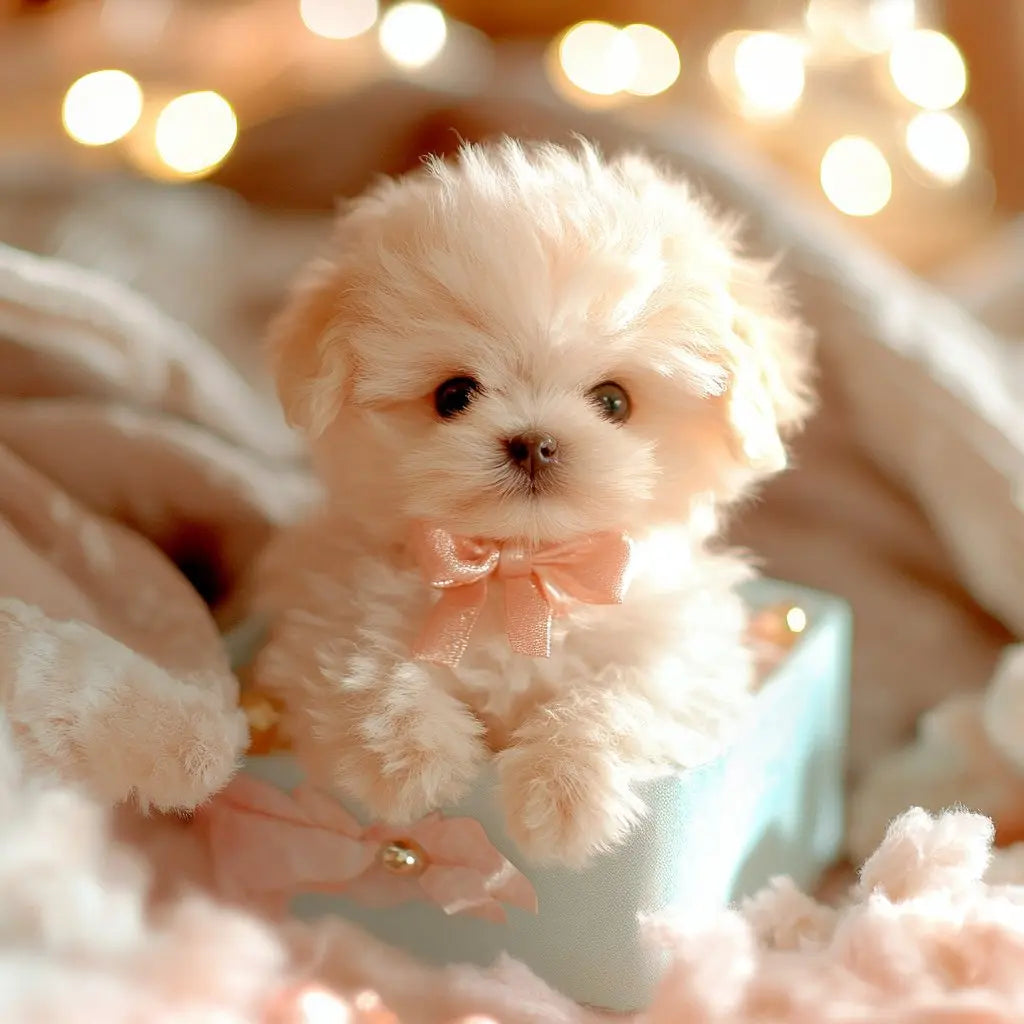 Rynx | Ultra-realistic robot puppy with lifelike movements White