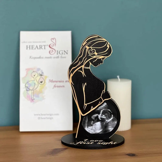 Rynx | Ultrasound picture frame pregnancy – Unique memory of the first glimpse of your baby