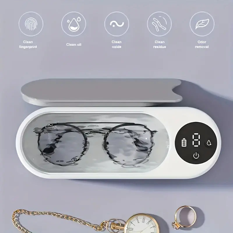 Rynx | Ultrasonic Deep Cleaning Device – For Jewelry, Glasses, Dentures, and Makeup Brushes