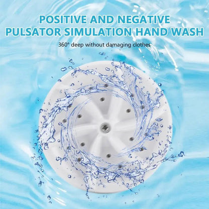 Rynx | Ultrasonic cleaner portable – For laundry & washing in bucket or sink