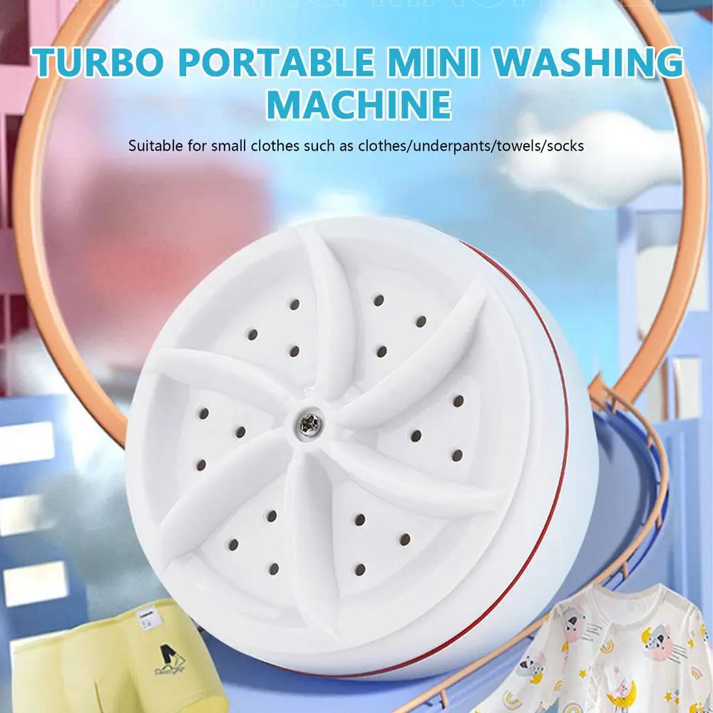 Rynx | Ultrasonic cleaner portable – For laundry & washing in bucket or sink