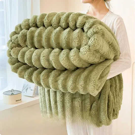 Rynx | Ultra-soft flannel milk velvet blanket for cozy warmth