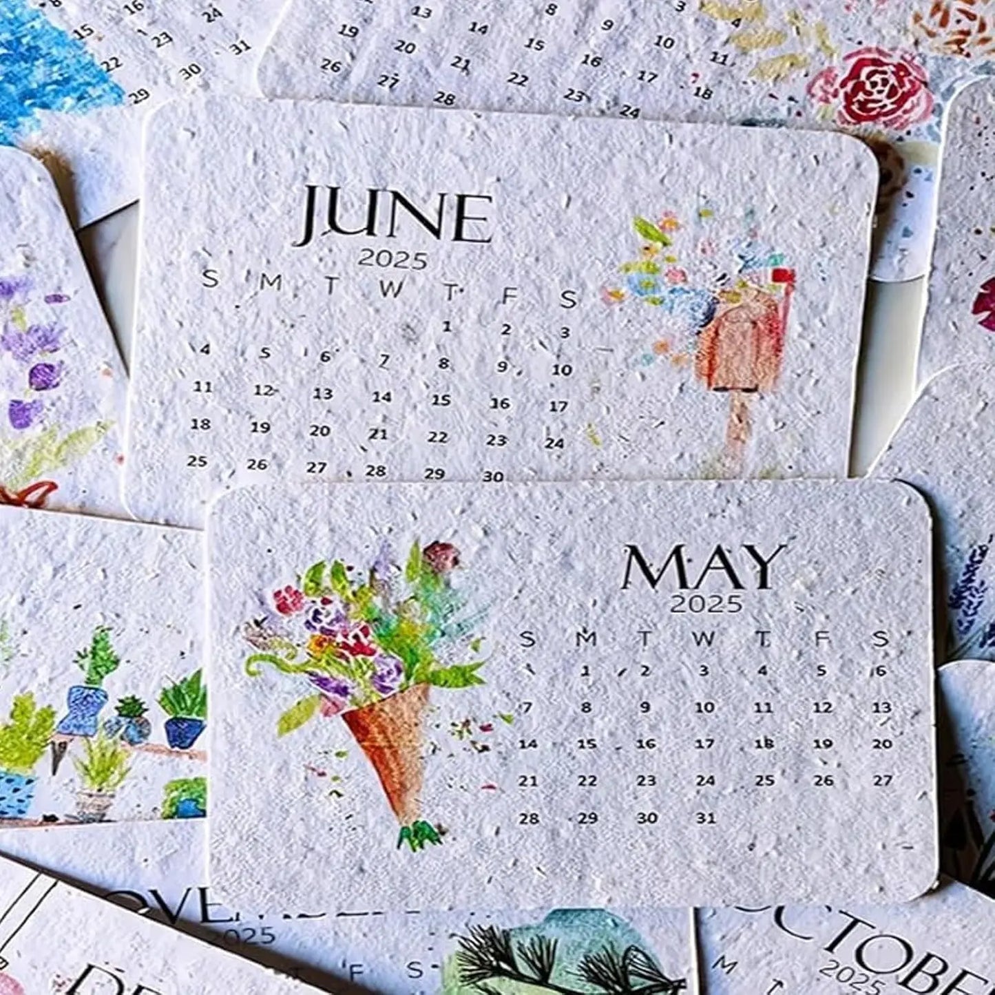 Rynx | Eco-friendly Plantable Seed Calendar 2025 – Grow Year-Round