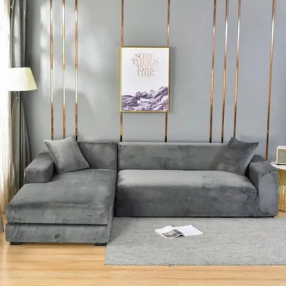 Rynx | Universal Sofa Cover – Stain Resistant & Elastic for PRedection Gray