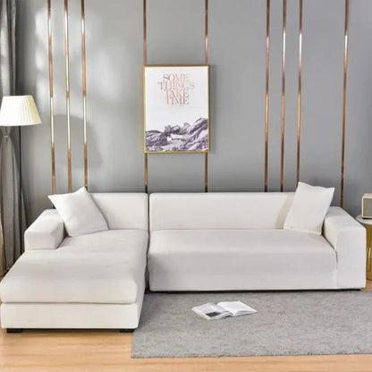 Rynx | Universal Sofa Cover – Stain Resistant & Elastic for PRedection White