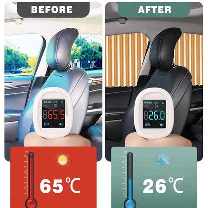 Rynx | Universal sunshade for car windows with magnetic attachment and UV pRedection
