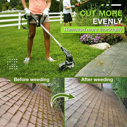 Rynx | Remove weeds like a pro – with the 6-inch steel brush head