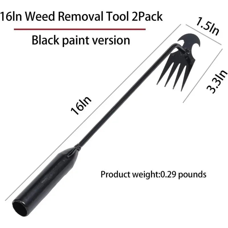 Rynx | Weed removal tool with 4 prongs – Garden hoe tool