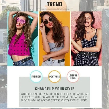 Rynx | Invisible elastic waistband belts without buckle – The perfect belt for women's jeans!