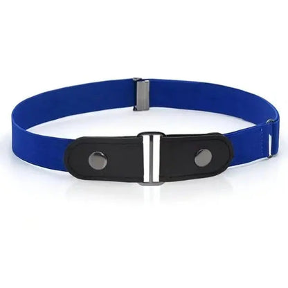 Rynx | Invisible elastic waistband belts without buckle – The perfect belt for women's jeans! Deep blue