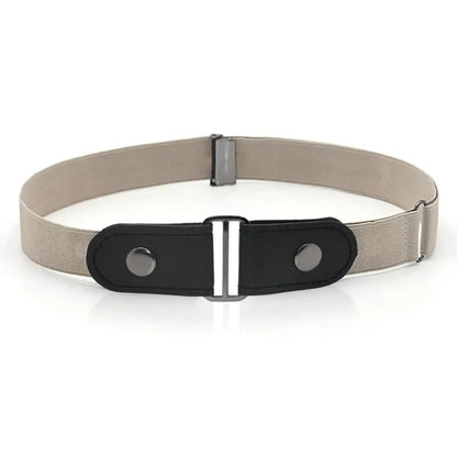 Rynx | Invisible elastic waistband belts without buckle – The perfect belt for women's jeans! Khaki