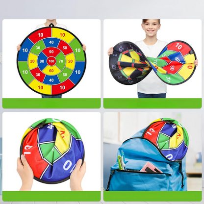 RYNX | Large Children's Dartboard with Sticky Darts