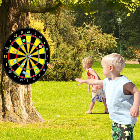 RYNX | Large Children's Dartboard with Sticky Darts