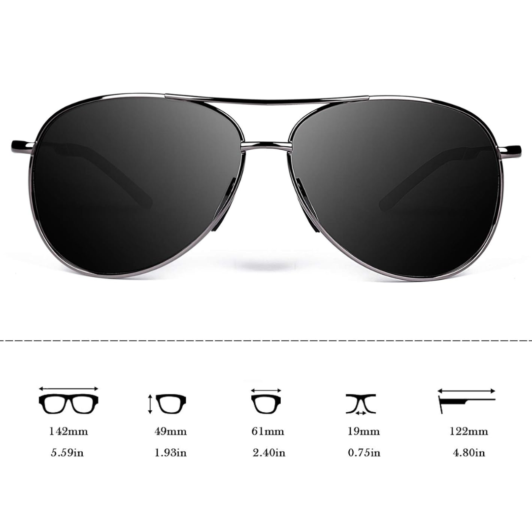 RYNX | Luxury Polarized Aviator Sunglasses