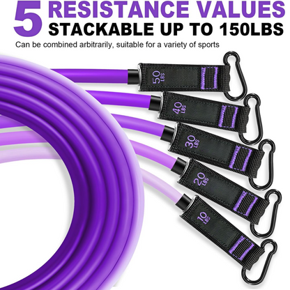 RYNX | Resistance Bands Set for Full Body Training