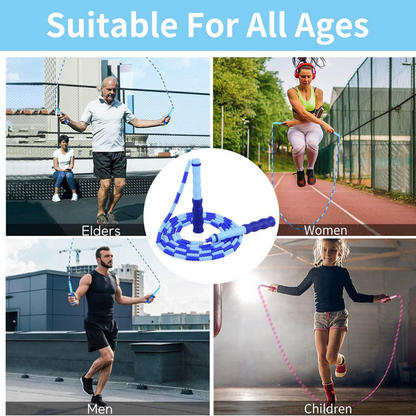 RYNX | Adjustable Beaded Jump Rope for Fitness