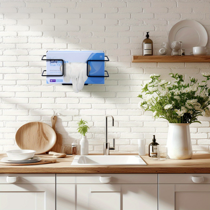 Rynx | SteelShelf - Wall-mounted metal storage shelves 2-pack Floating shelf