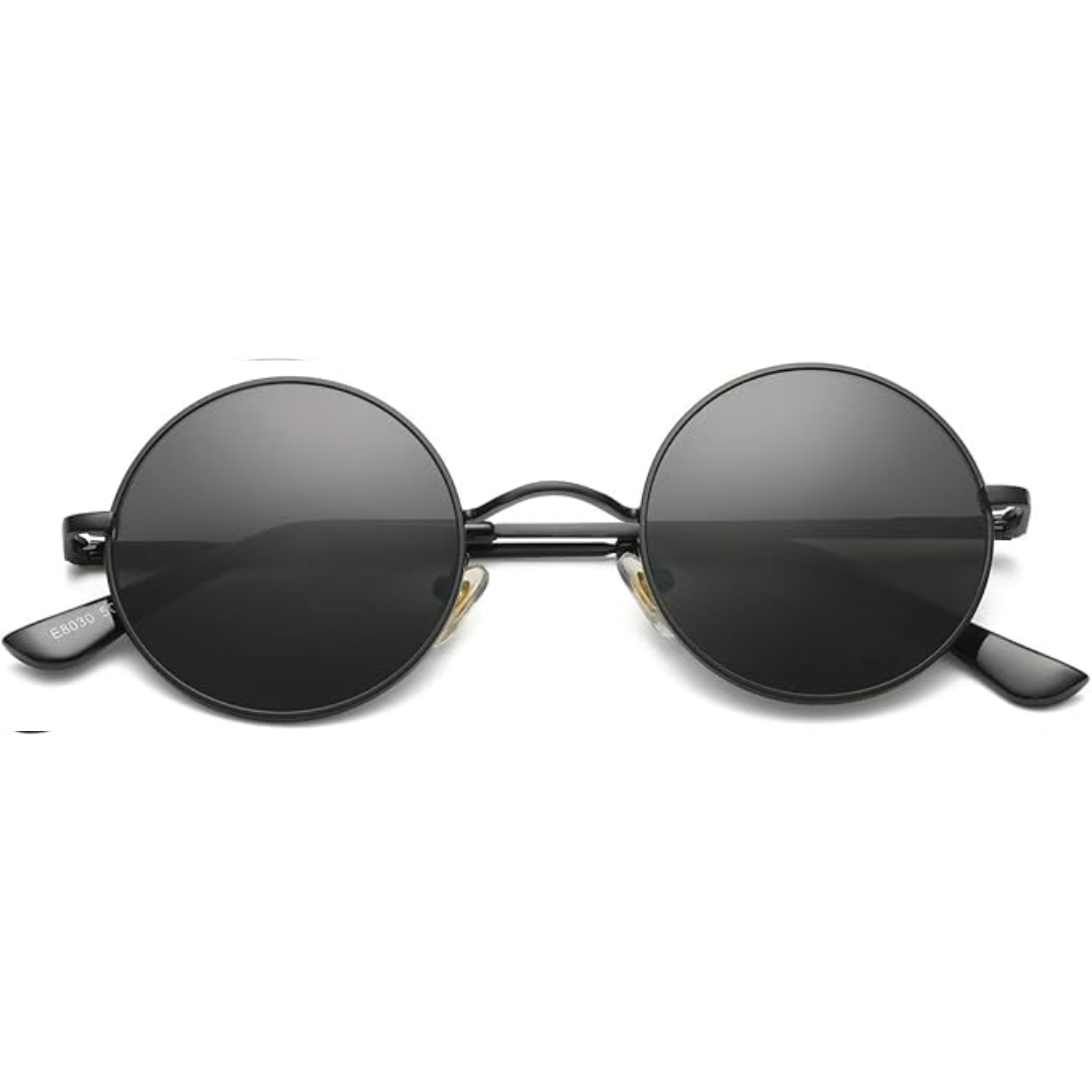 RYNX | Retro Polarized Sunglasses for Stylish Protection Black Grey