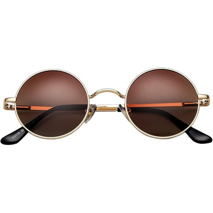 RYNX | Retro Polarized Sunglasses for Stylish Protection Bronze Brown