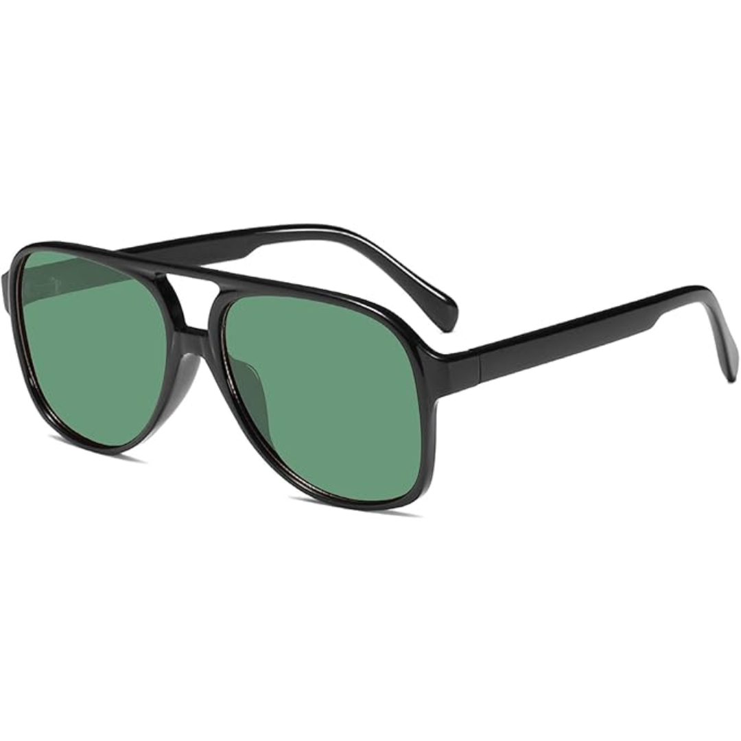 RYNX | Retro Sunglasses for Adventurers Black-Green
