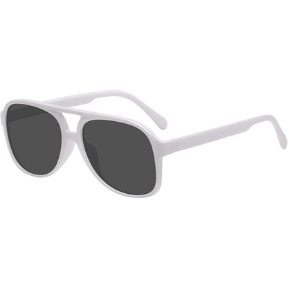 RYNX | Retro Sunglasses for Adventurers White-Gray
