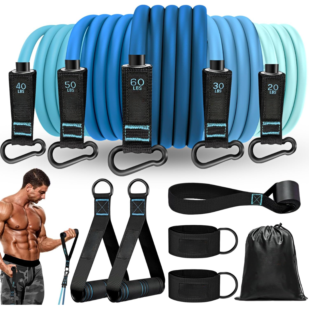 RYNX | Resistance Bands Set for Full Body Training