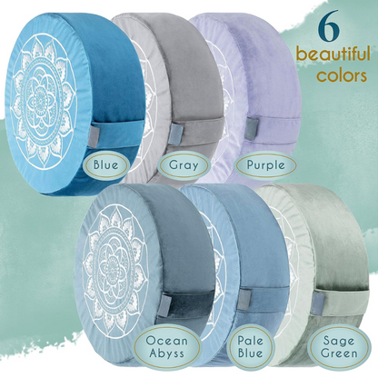 RYNX | Luxury Meditation Cushion in Premium Velvet