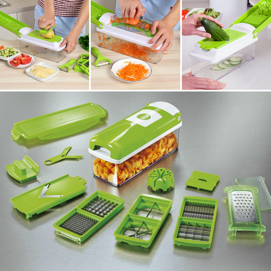 Rynx | SlicePro 12-in-1 Multifunctional Vegetable Slicer