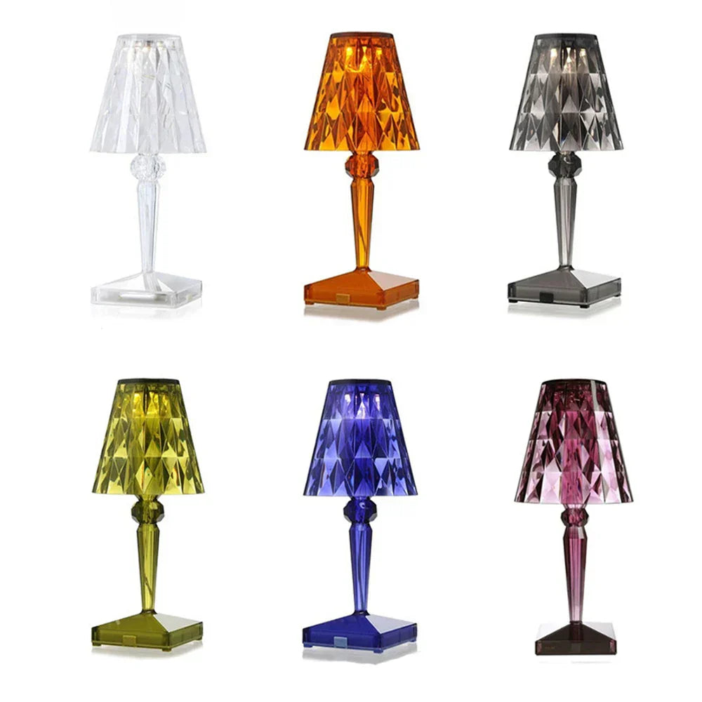 Rynx | RadiantGem - LED Crystal Table Lamp