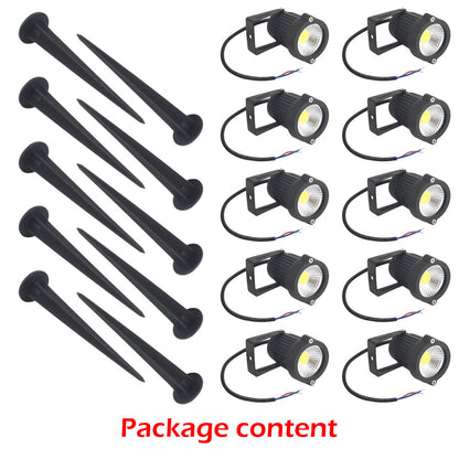 RYNX | 12V LED Waterproof Outdoor Garden Spotlights Landscape Light Flood Lights