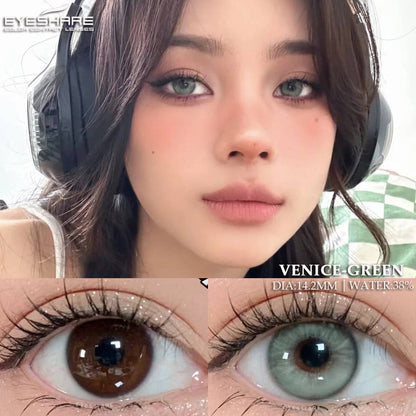 Rynx Venice Green 14.2mm 1 Pair | 1 Year