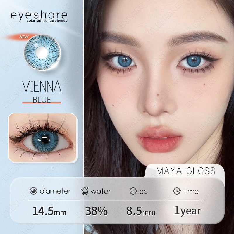 Rynx Vienna Blue 14.5mm 1 Pair | 1 Year
