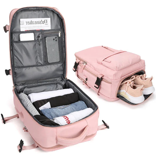 Rynx | Travel Carry-On Backpack with Shoe Compartment
