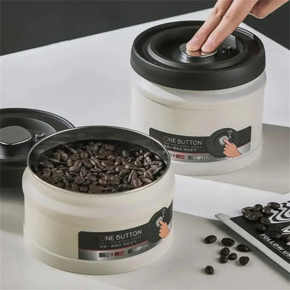 Rynx | VacuM Sealed Coffee Storage Container - Container Freshness - Ideal For Coffee Lovers
