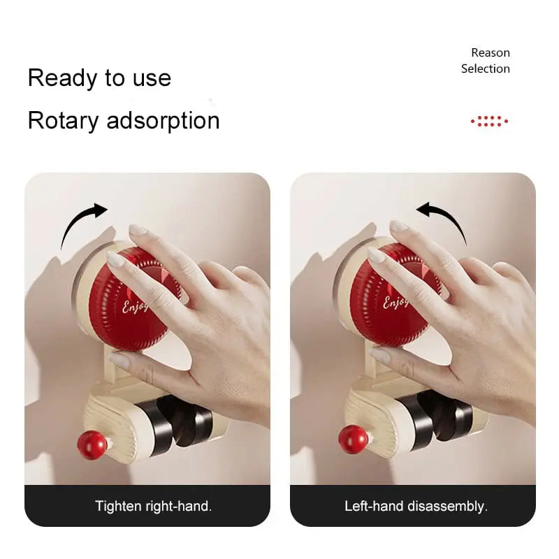 Rynx | Adjustable Shower Head Holder with Suction Cup