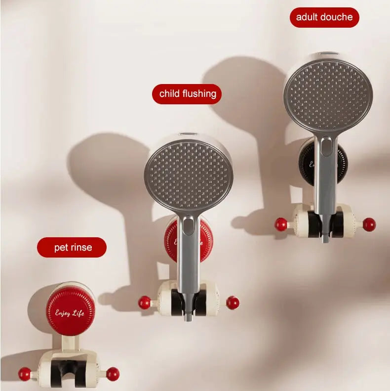 Rynx | Adjustable Shower Head Holder with Suction Cup