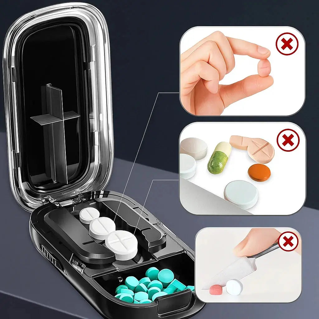 Rynx | Adjustable Pill Cutter with Precision Blade