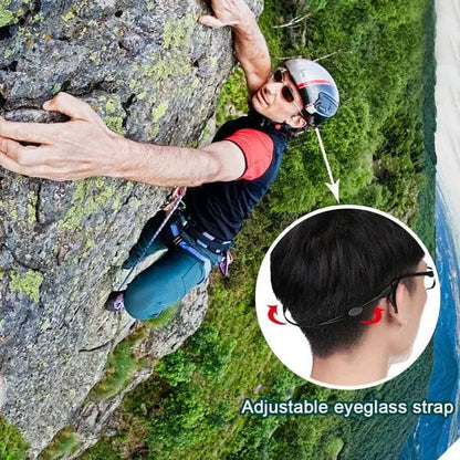Rynx | Adjustable Silicone Glasses Strap – Non-Slip & Skin-Friendly