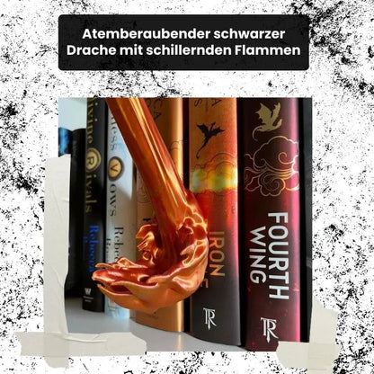 Rynx | Enchanted Dragon Flames Bookend