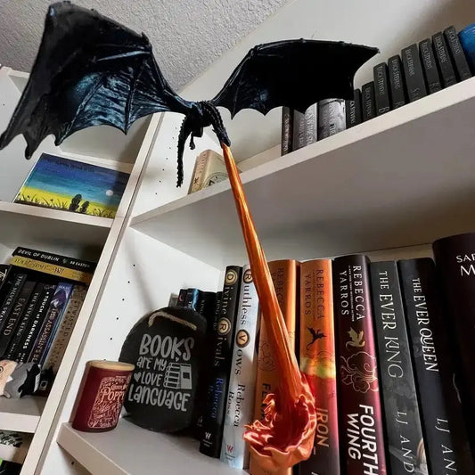 Rynx | Enchanted Dragon Flames Bookend