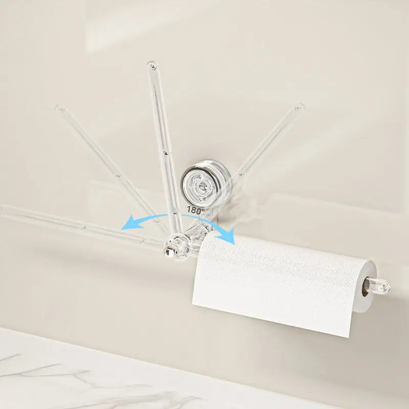 Rynx | Kitchen roll holder with vacuum suction cup – Drill-free & reusable