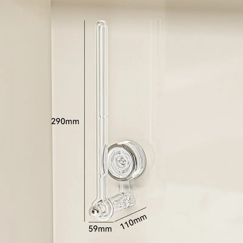 Rynx | Kitchen roll holder with vacuum suction cup – Drill-free & reusable