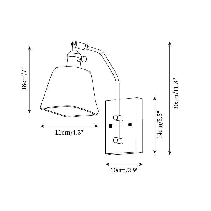 Rynx | Vintage Peti Wall Lamp