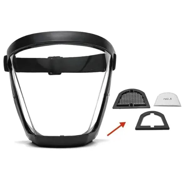 Rynx | Full Face Shield Mask with Anti-Fog Function