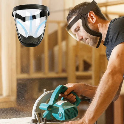 Rynx | Full Face Shield Mask with Anti-Fog Function Black